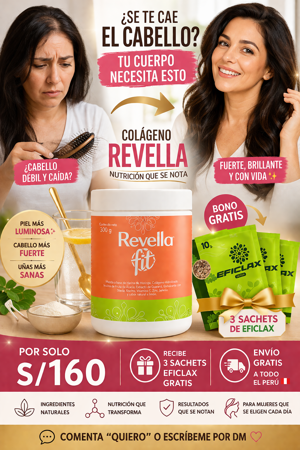 Revella Fit — Colágeno con Moringa